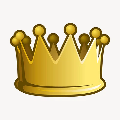 A photo of a golden crown. Image sourced from rawpixel.