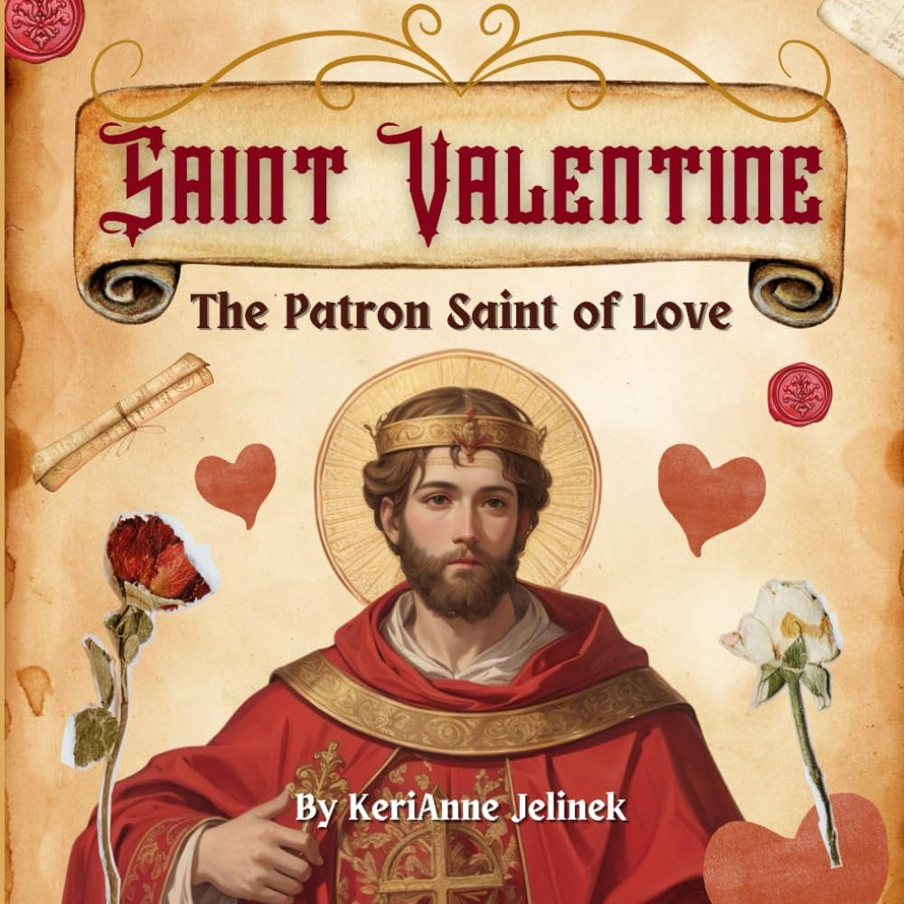Cover of Saint Valentine - The Patron Saint of Love, by KeriAnna Jelinek