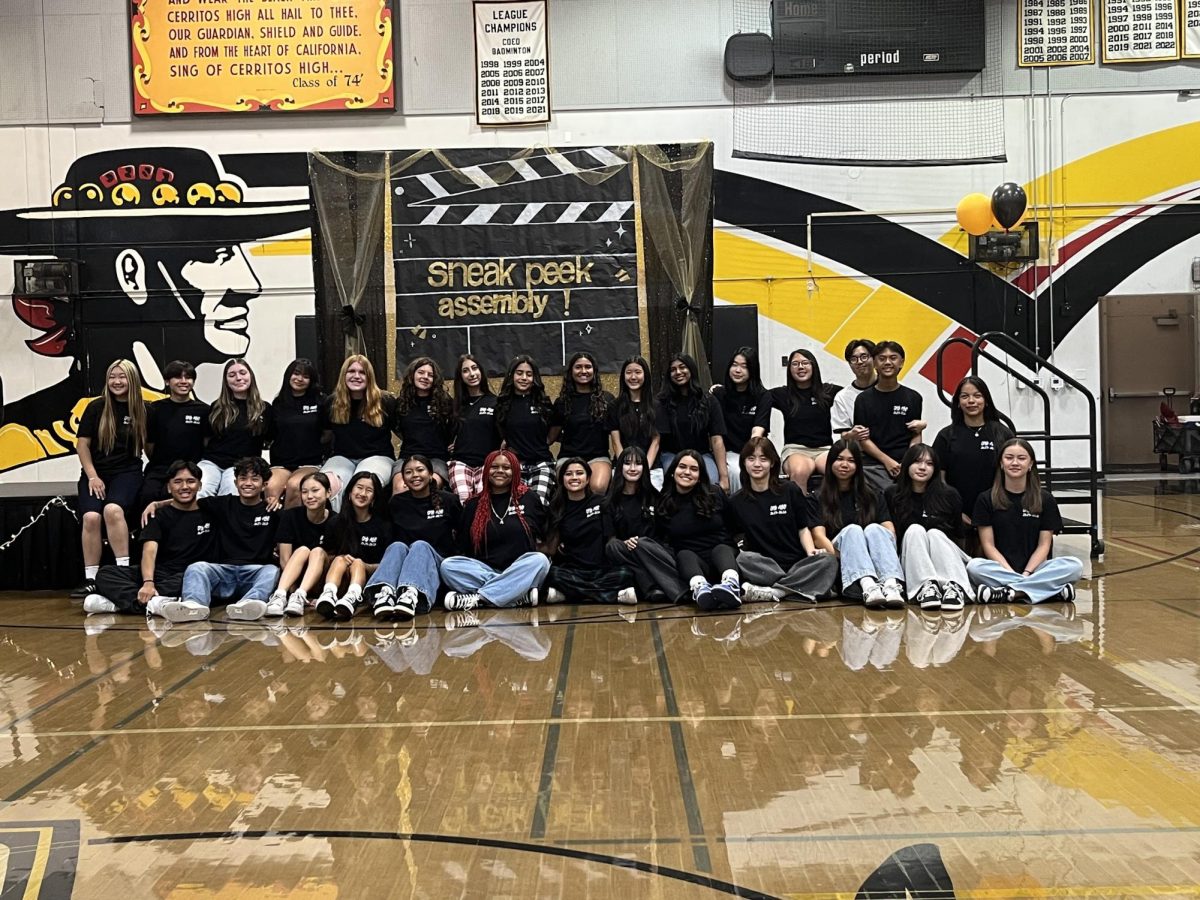 ASB Cabinet introduces themselves poses for the crowd